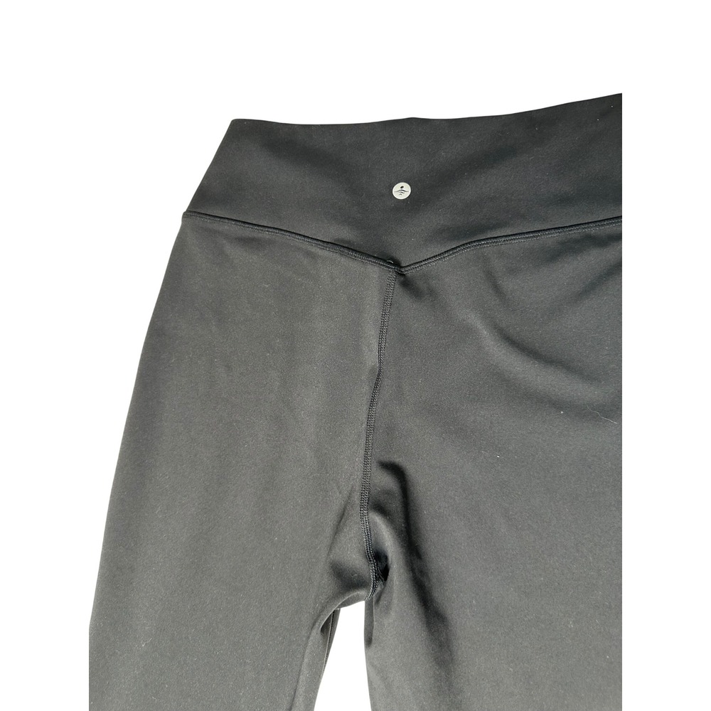 Halara Crossover Flare Yoga Pants High Waisted Black Size M Regular - Picture 5 of 7